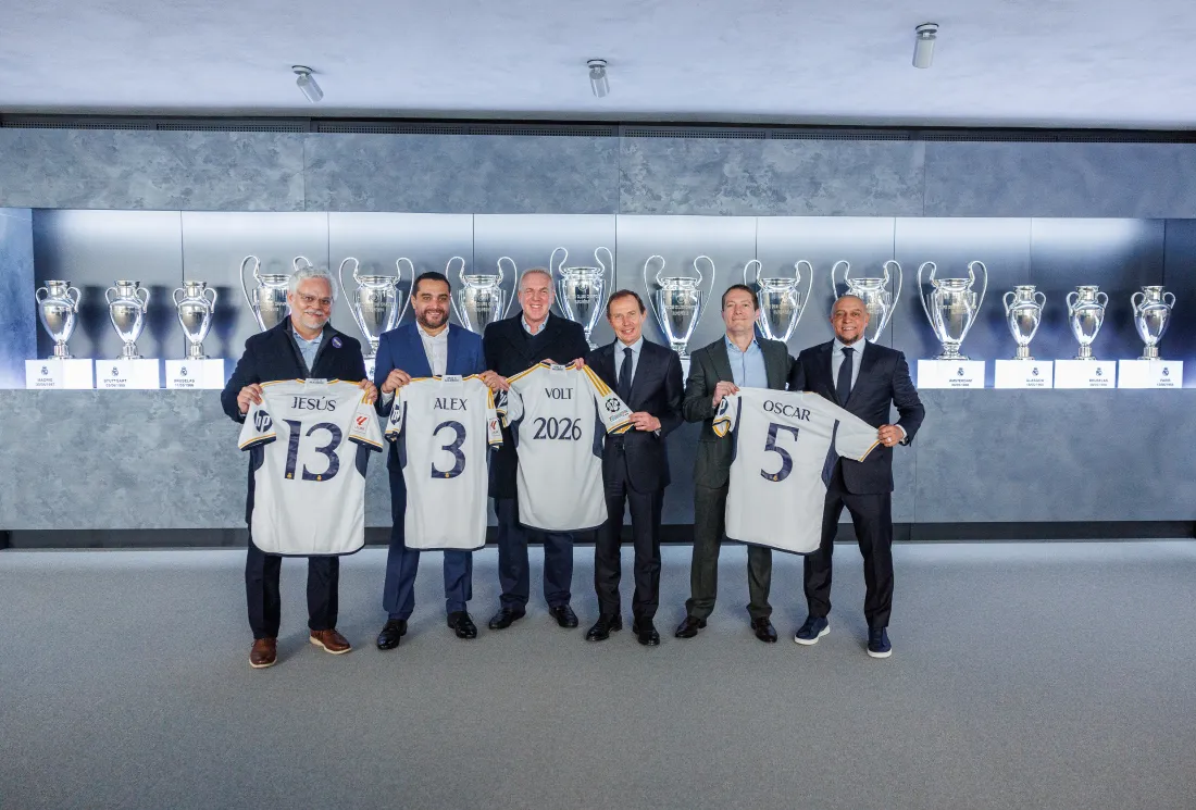 VOLT, nuevo patrocinador regional del Real Madrid